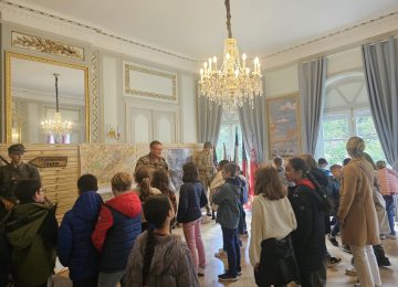 Visite de l’Hôtel Clévans pour les classes de CM2 et CM1/CM2